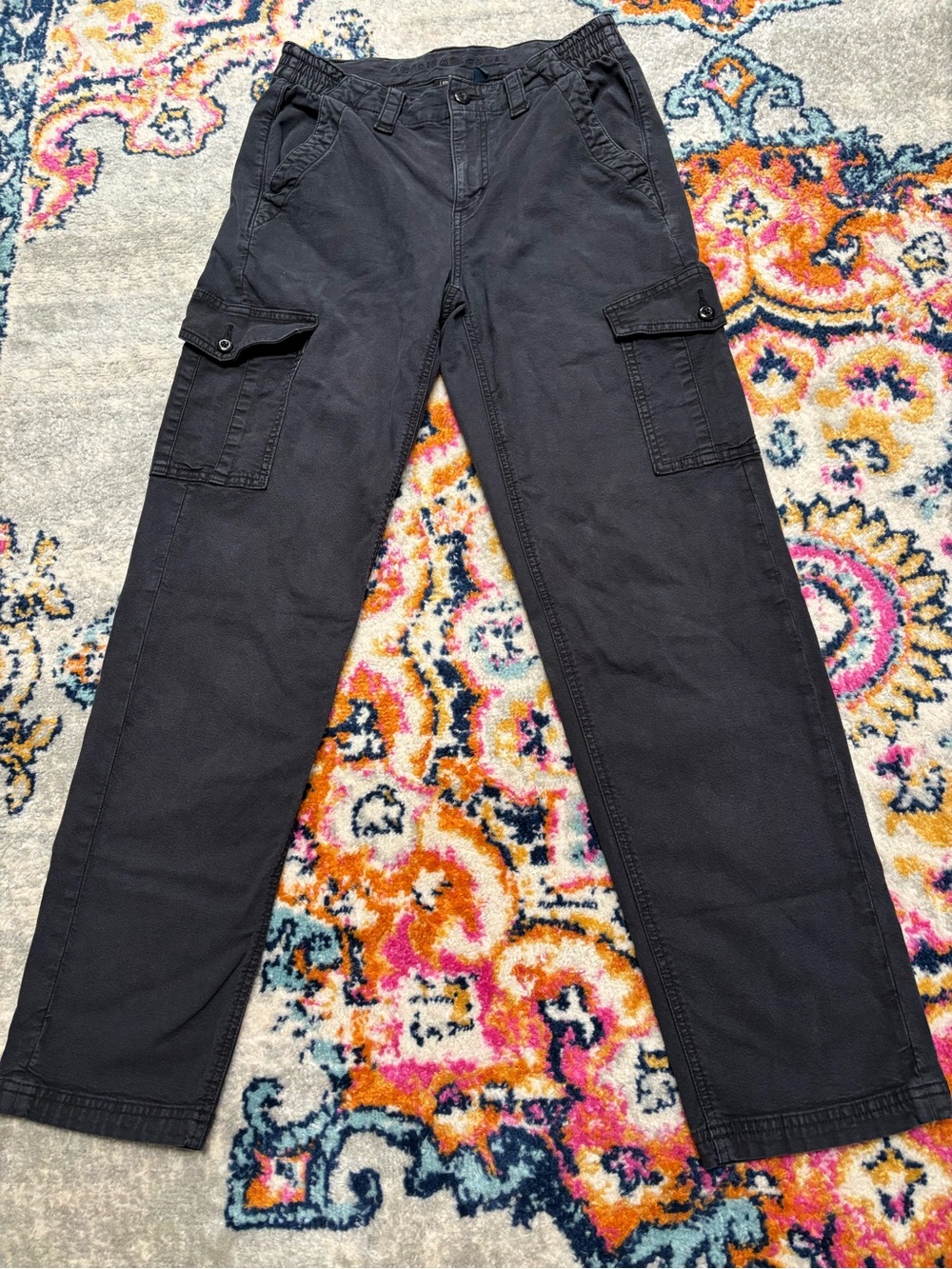 American Eagle Outfitters Black Cargo Pants